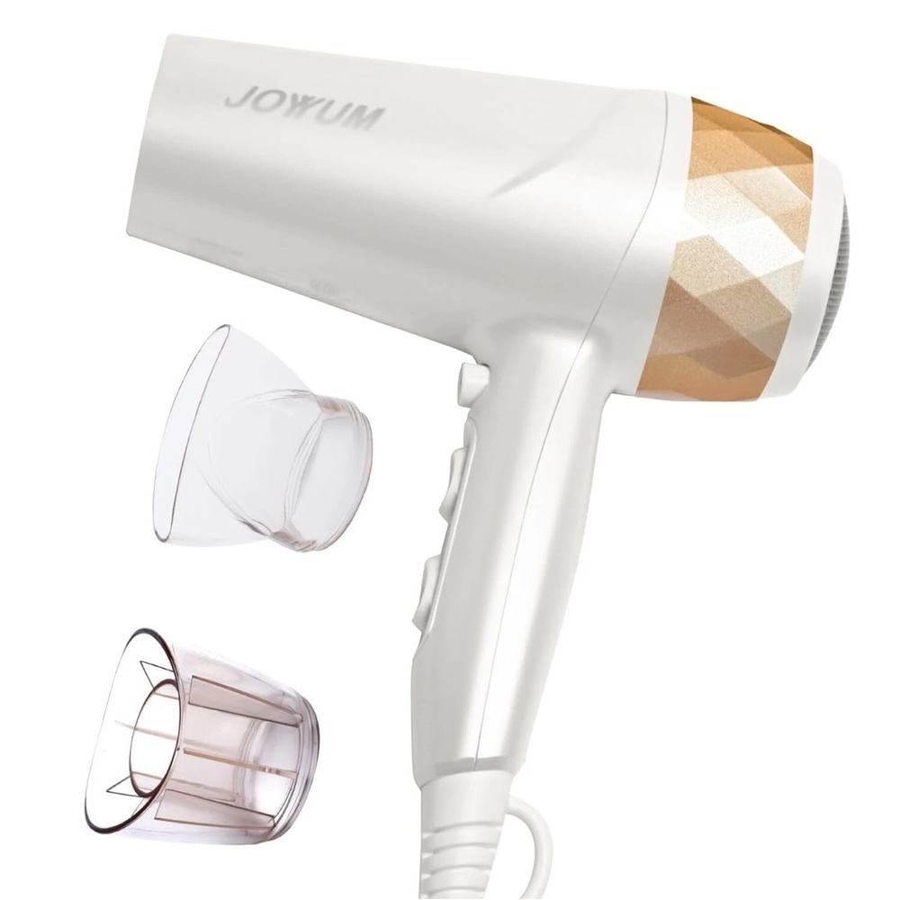 White and Gold Hair Dryer